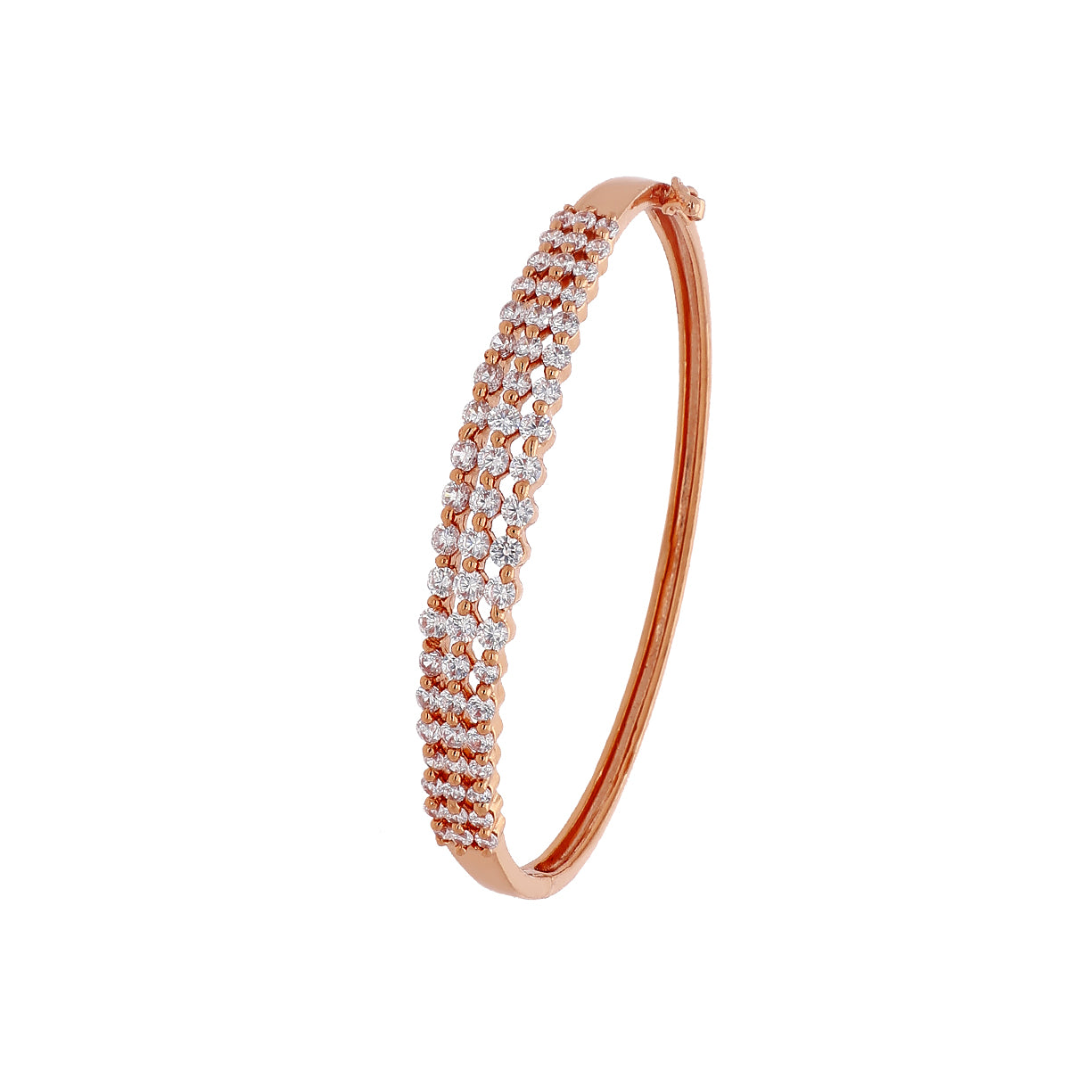Gold Plated Dainty Kada Bracelet