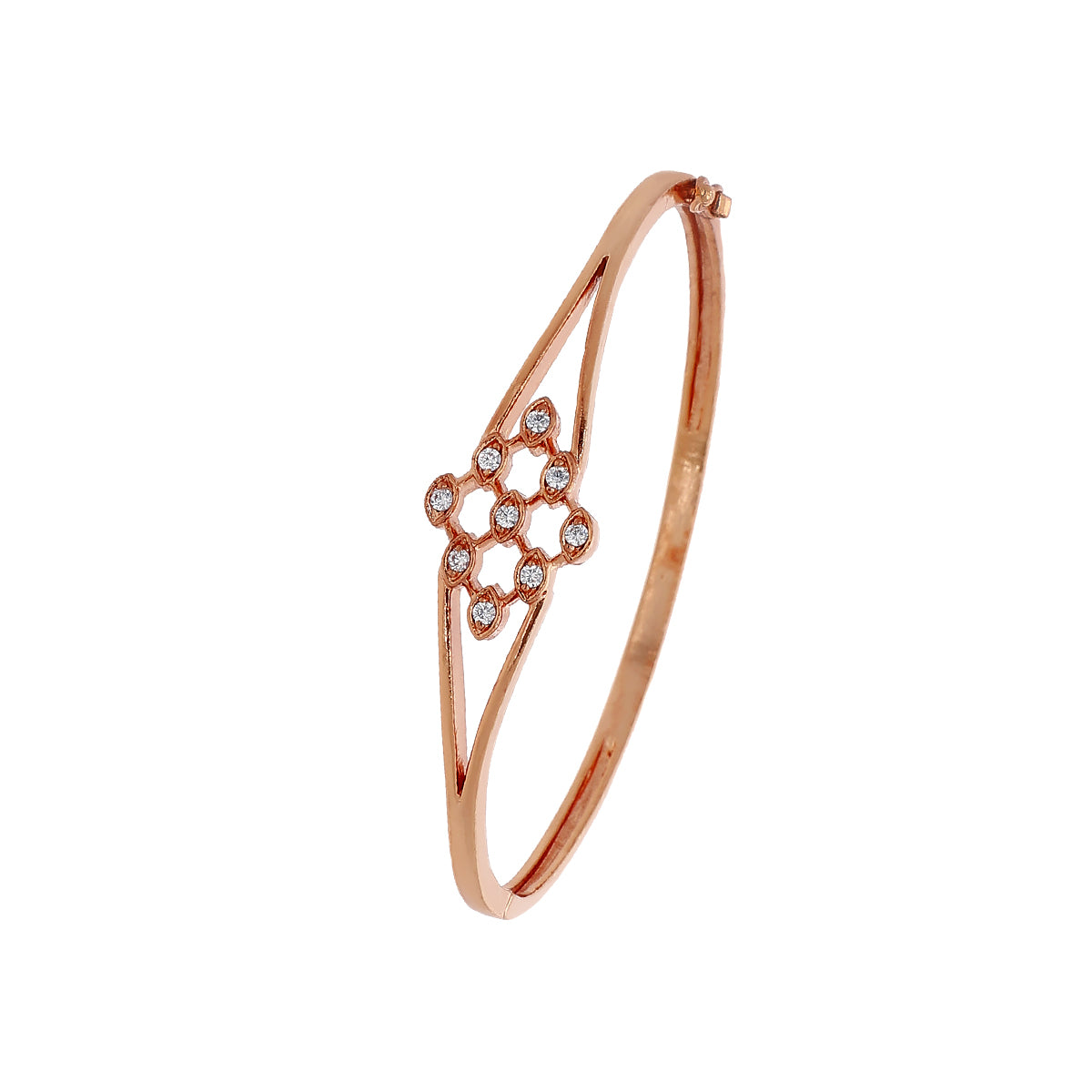Rose Gold Plated Geometric Bracelet