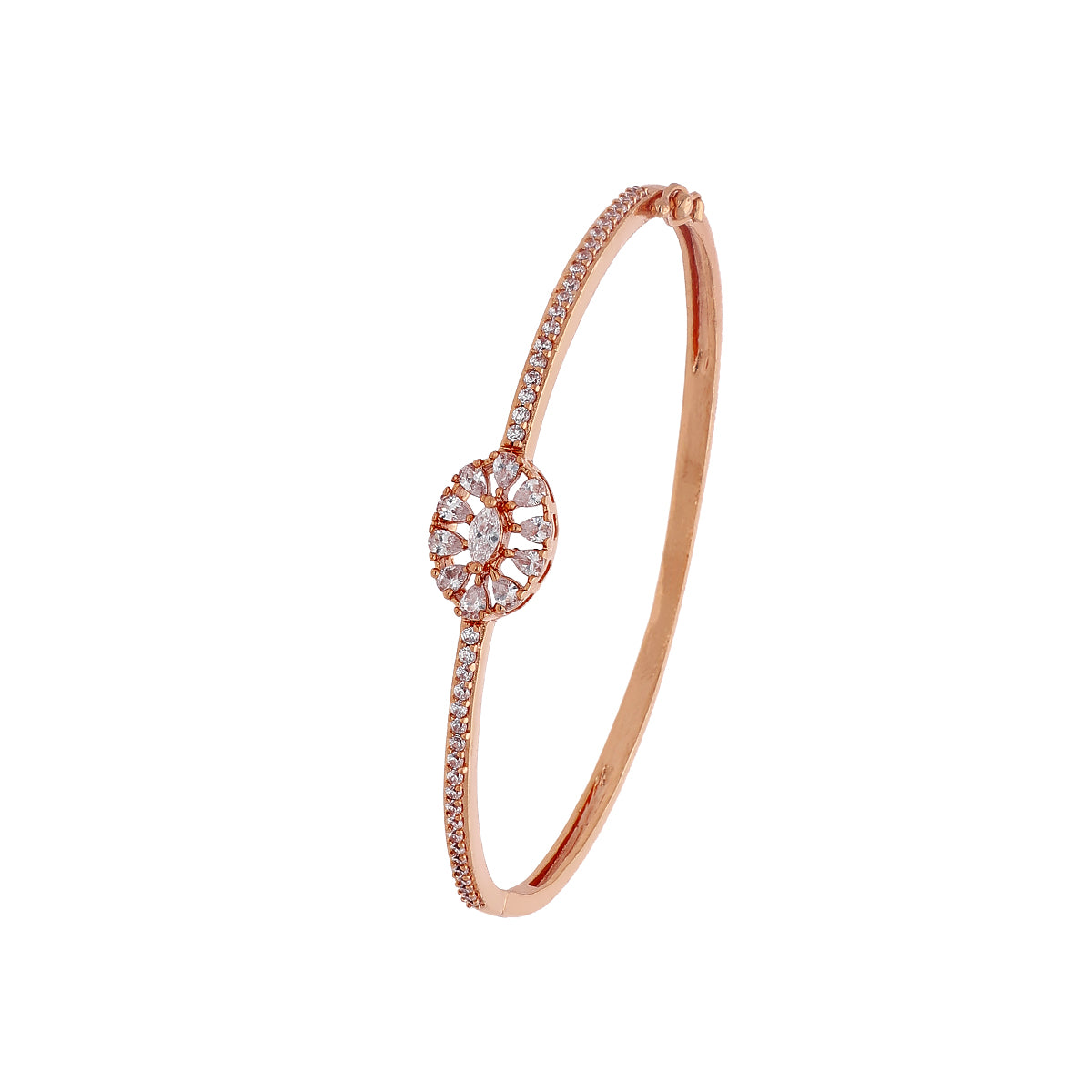 Gold Plated Chic Kada Bracelet