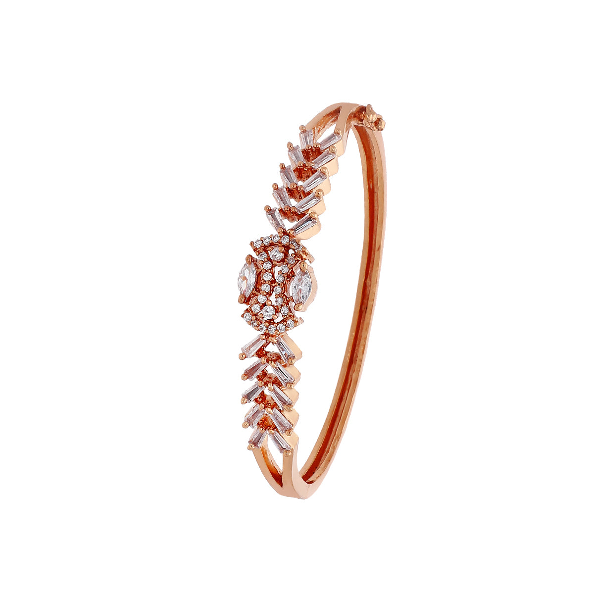 Gold Plated Delicate Kada Bracelet