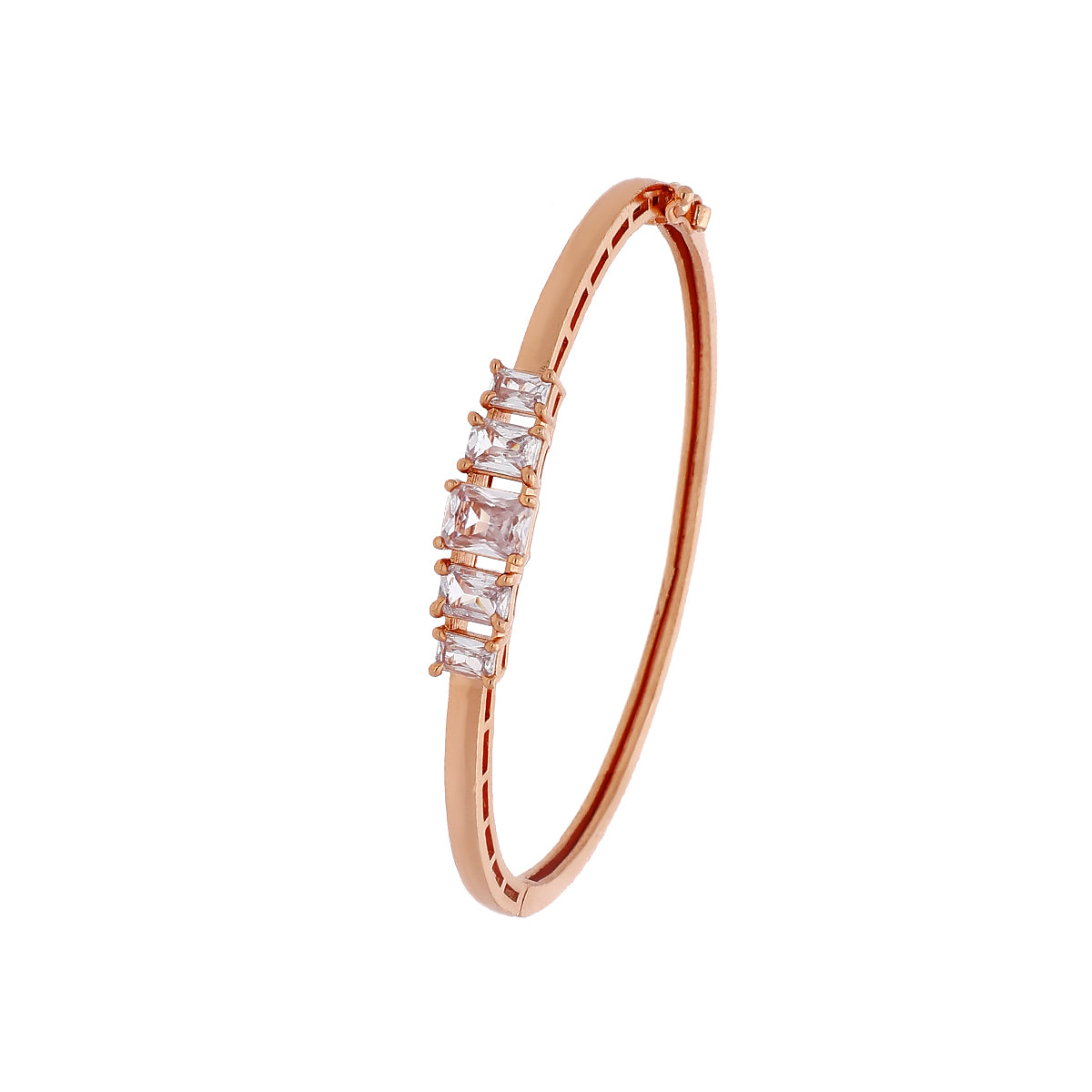 Gold Plated Statement Kada Bracelet