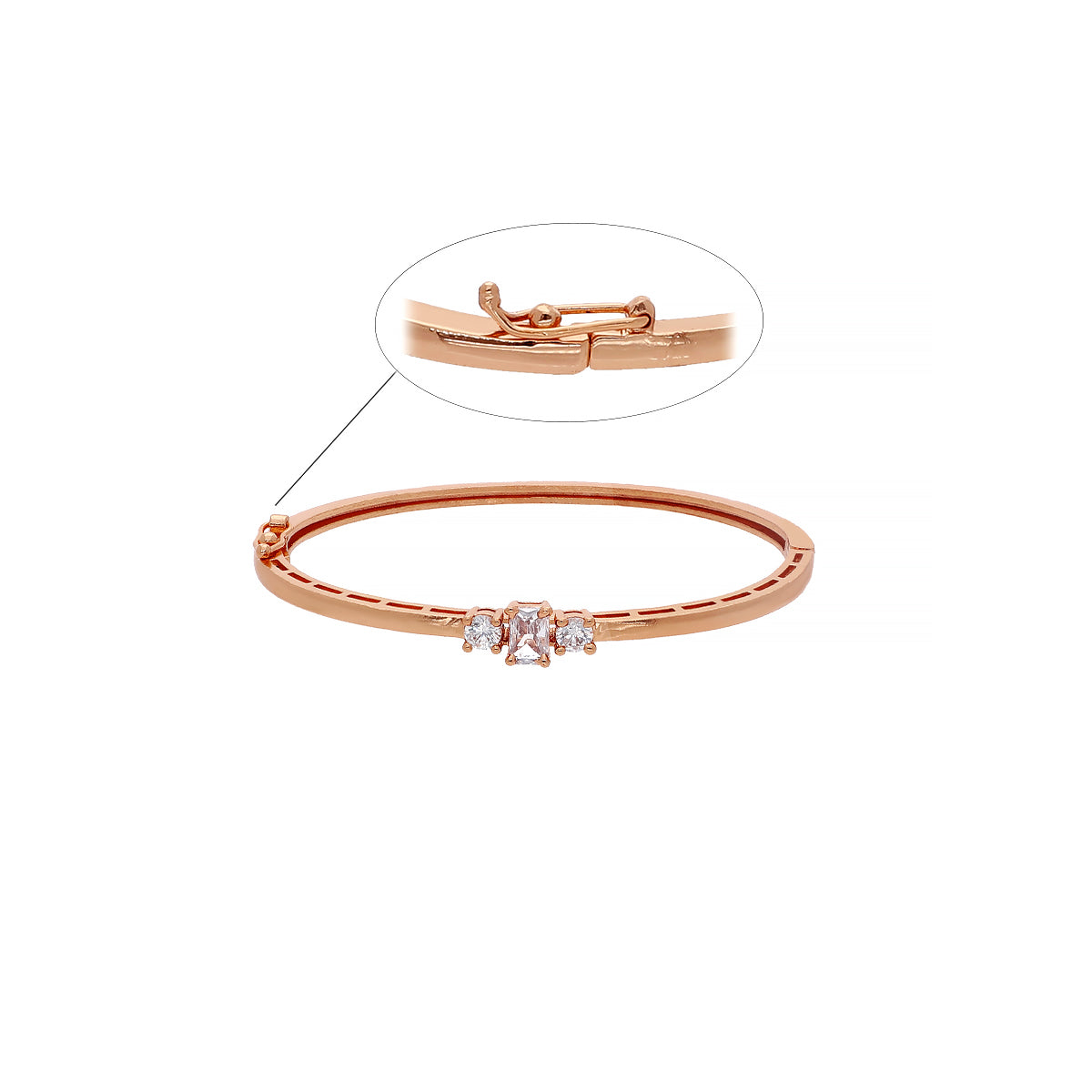 Gold Plated Festive Kada Bracelet