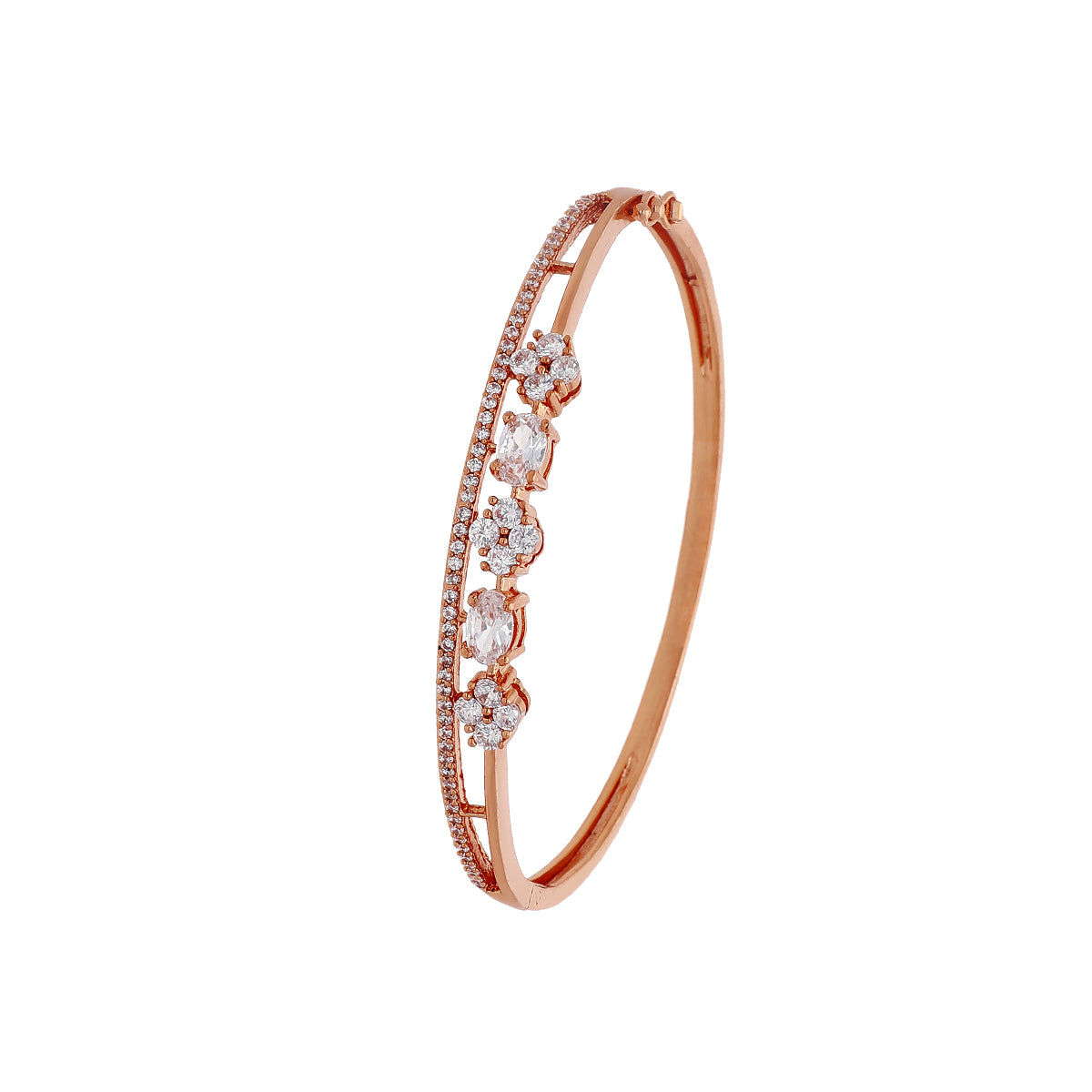 Gold Plated Pretty Kada Bracelet