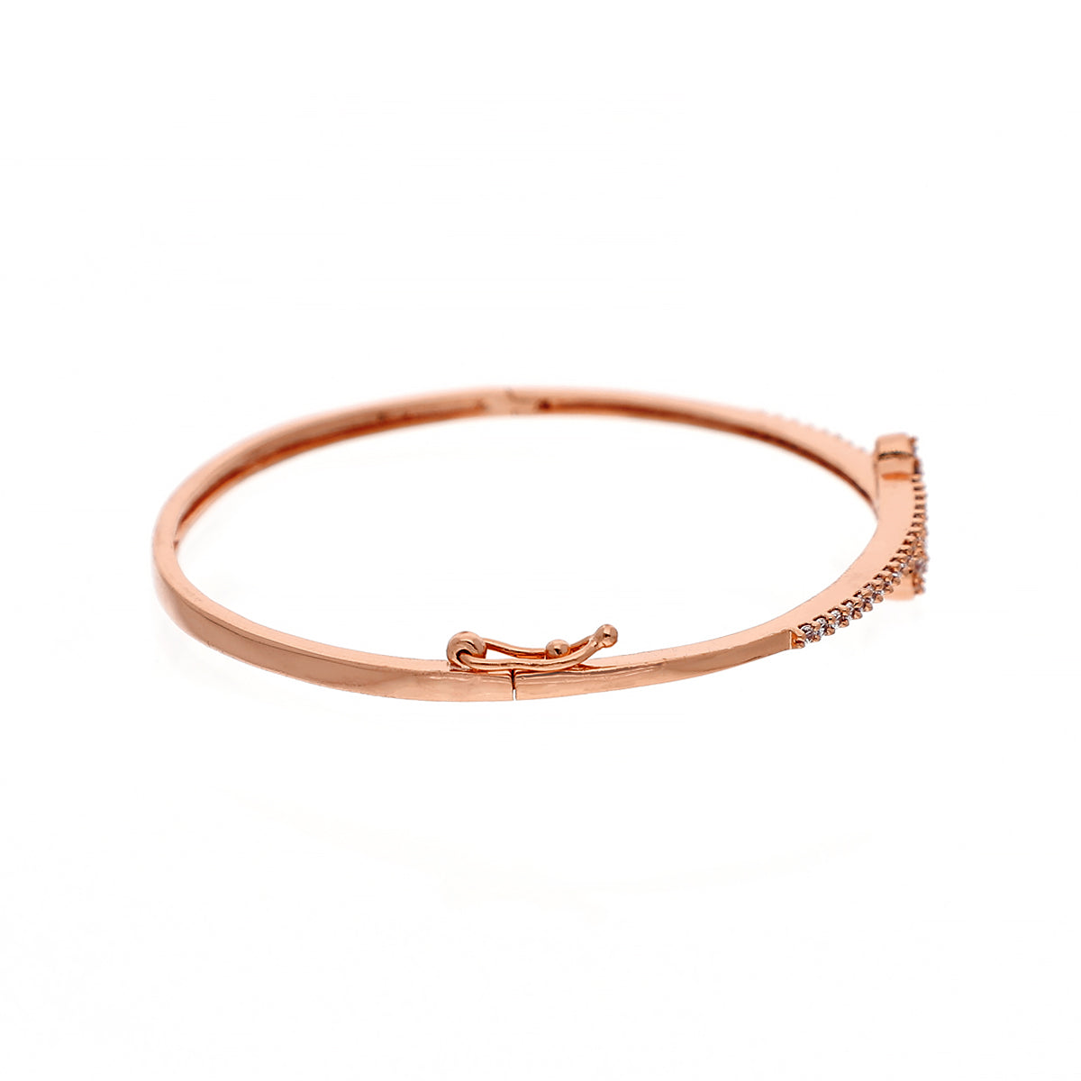 Gold Plated Statement Kada Bracelet