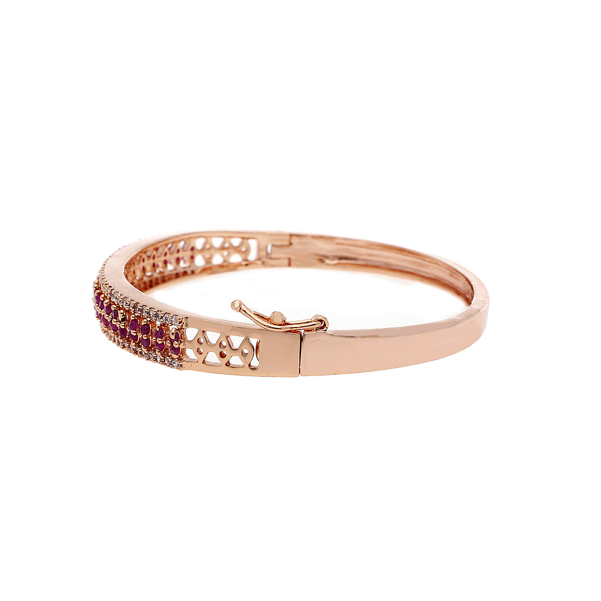 Gold Plated Dainty Kada Bracelet