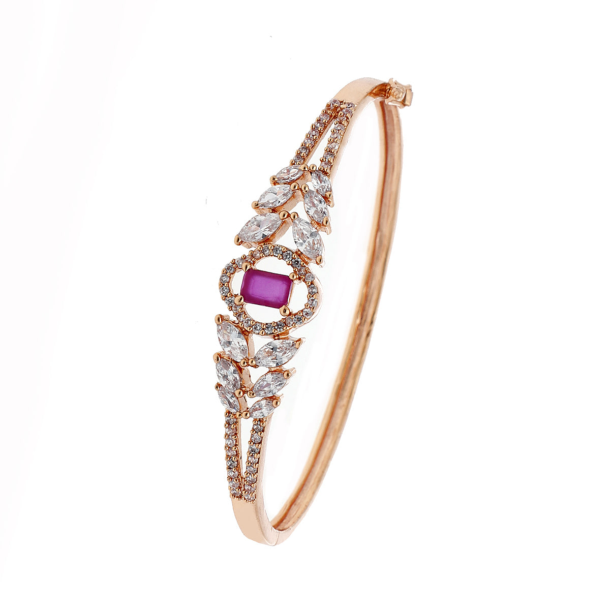 Gold Plated Festive Kada Bracelet