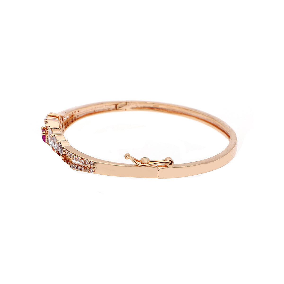 Gold Plated Festive Kada Bracelet