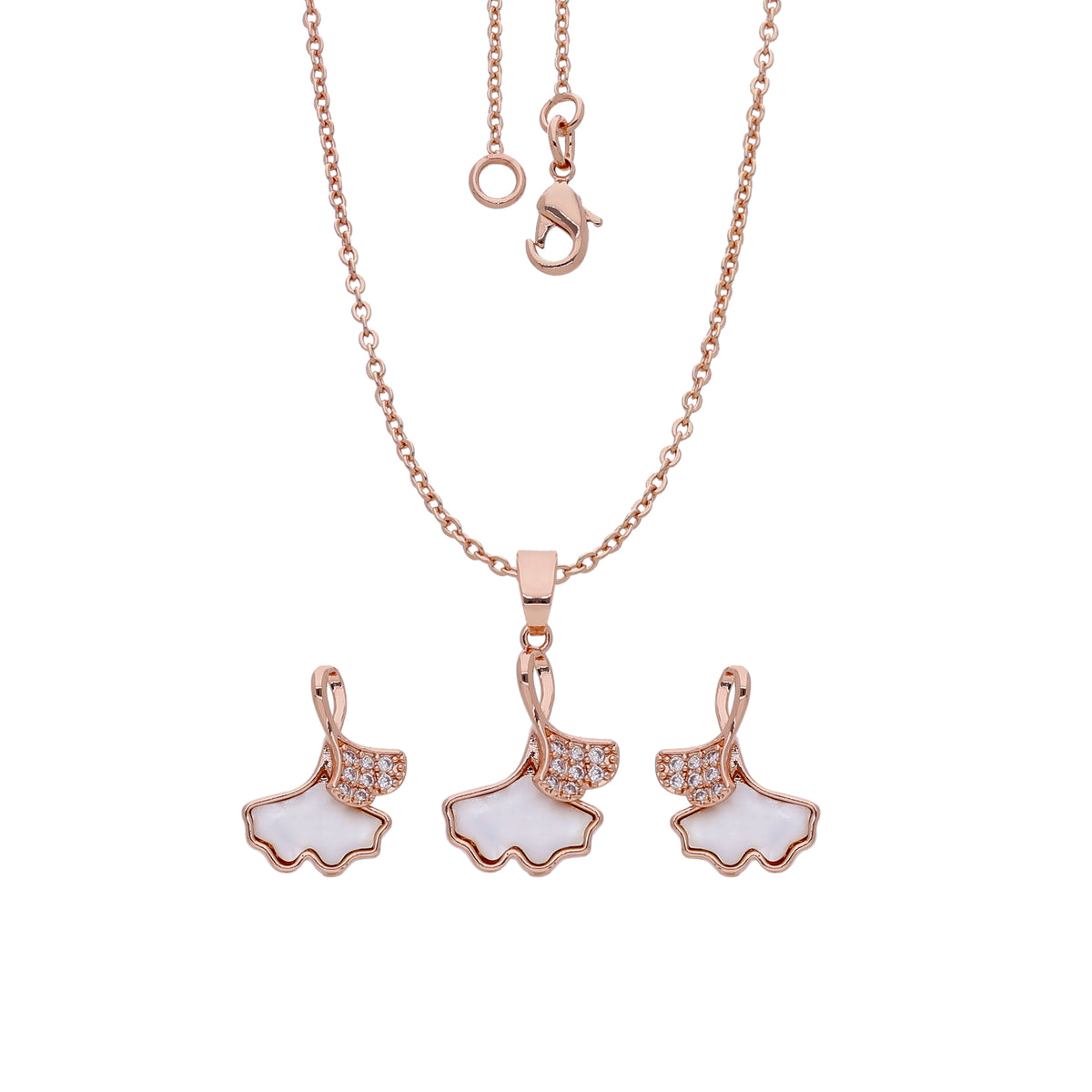 Flower Necklace Set
