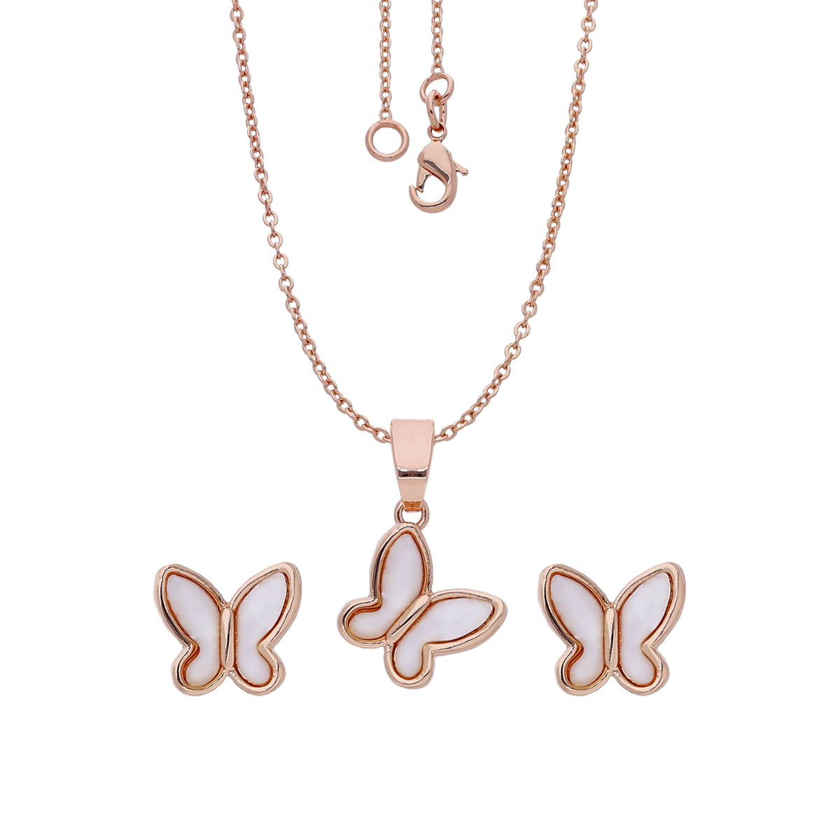 Butterfly Necklace Set