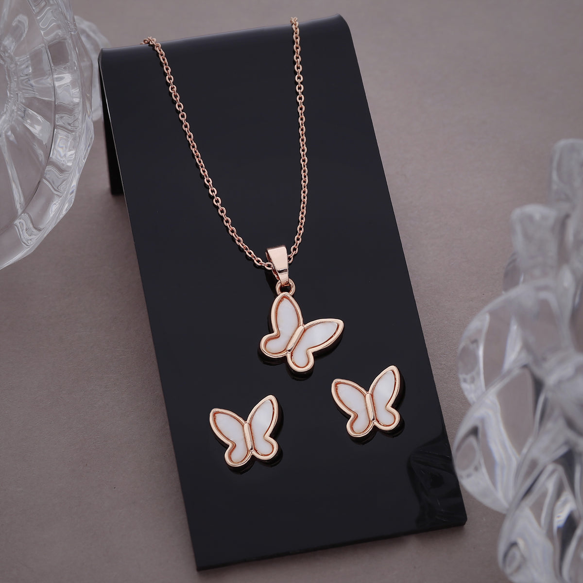 Butterfly Necklace Set
