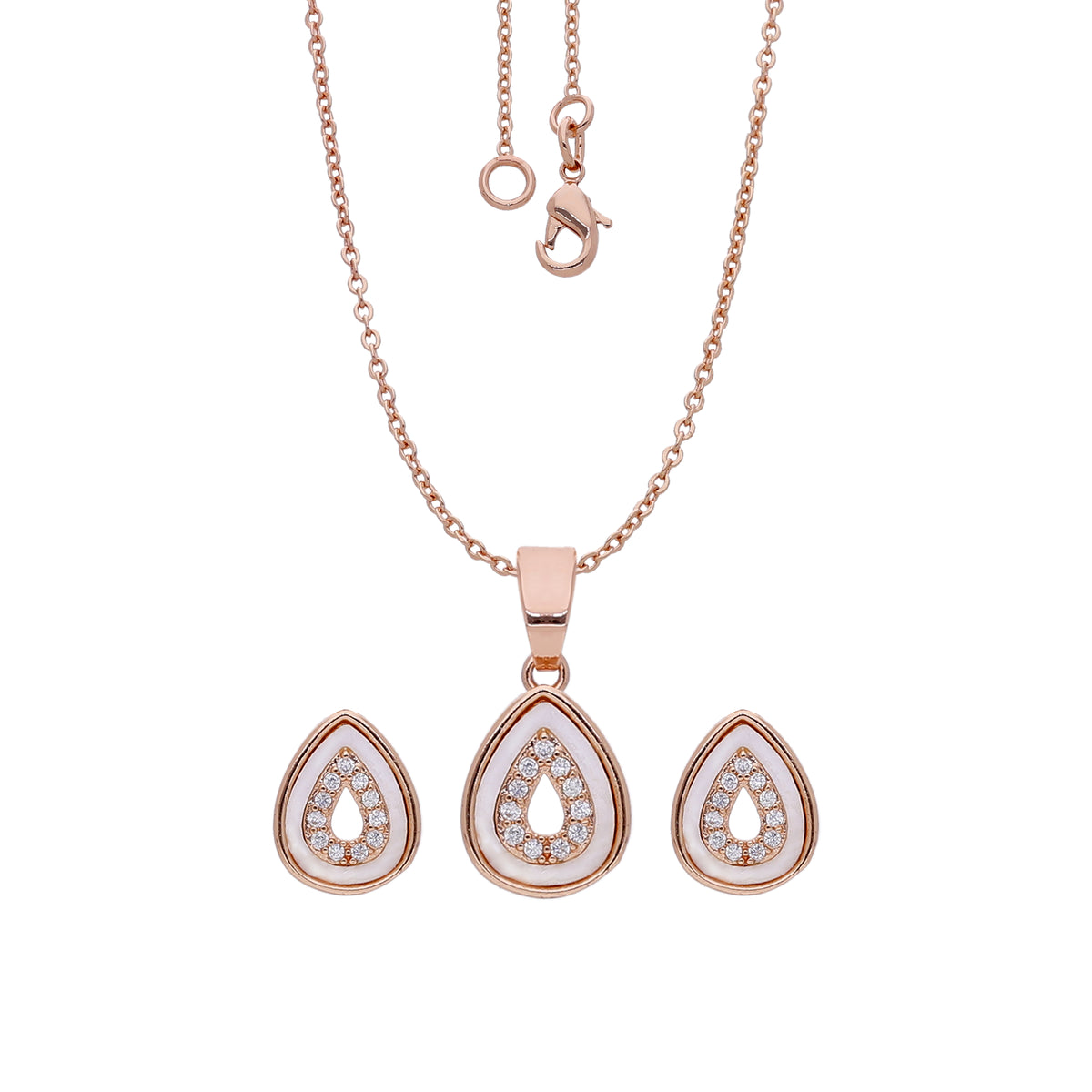 Teardrop Necklace Set