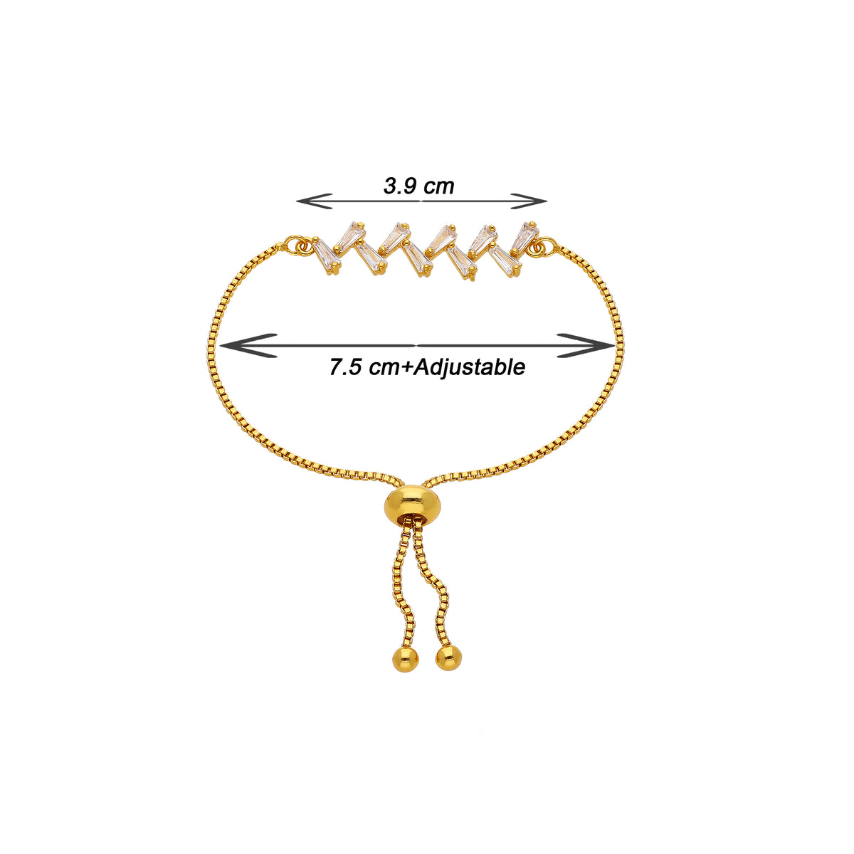 Gold Plated Dainty Traditional Bracelet