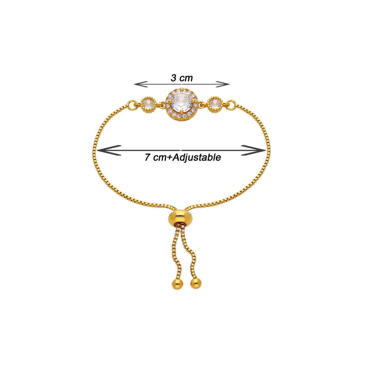 Gold Plated Dainty Bracelet