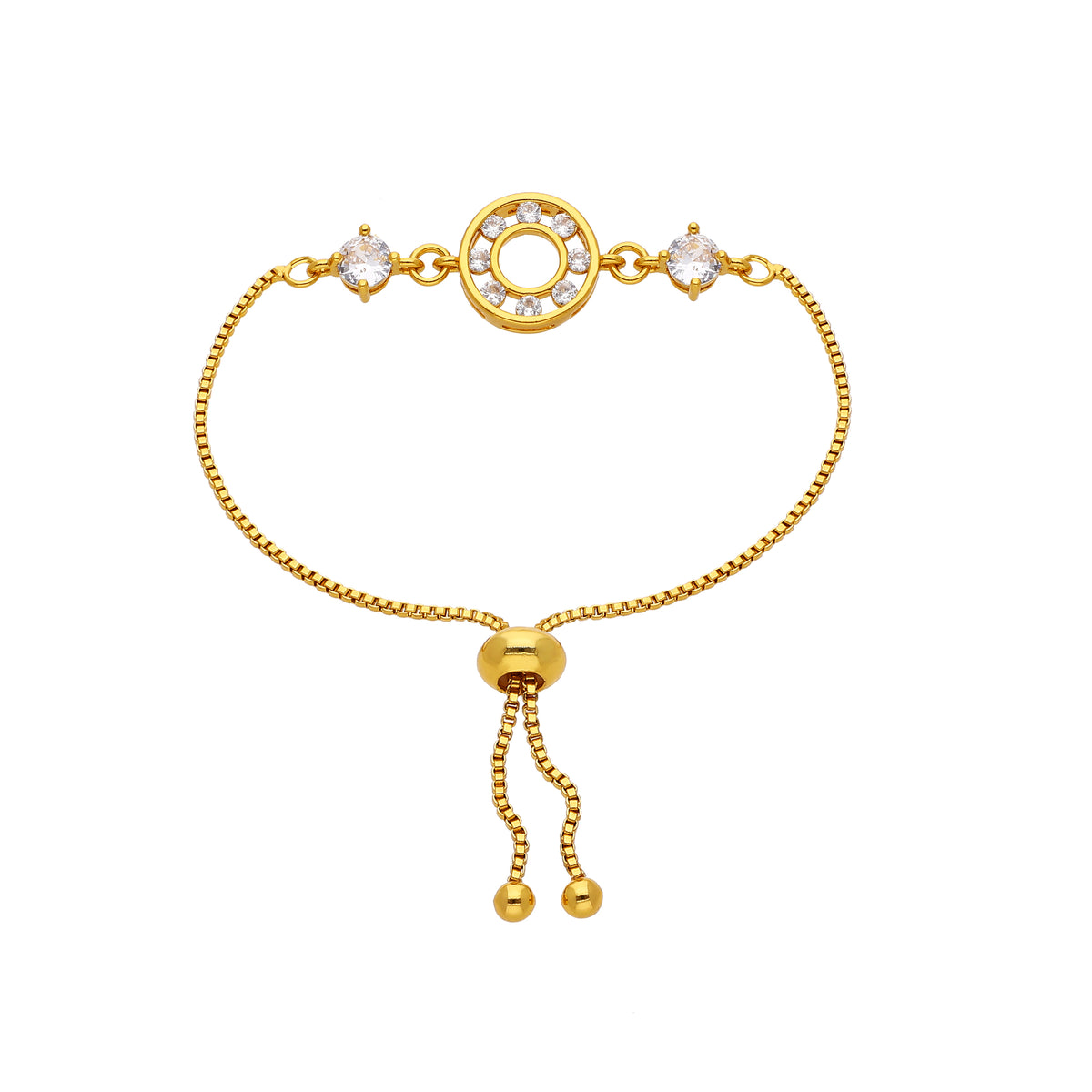 Gold Plated Dainty Minimal Bracelet