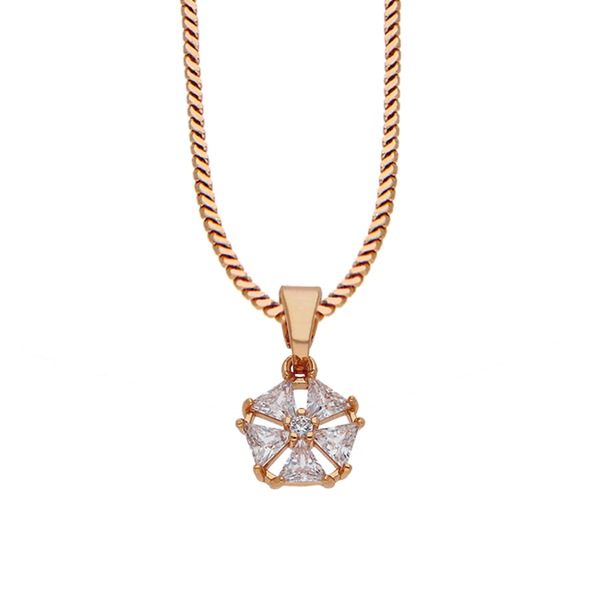 Flower Charm Necklace