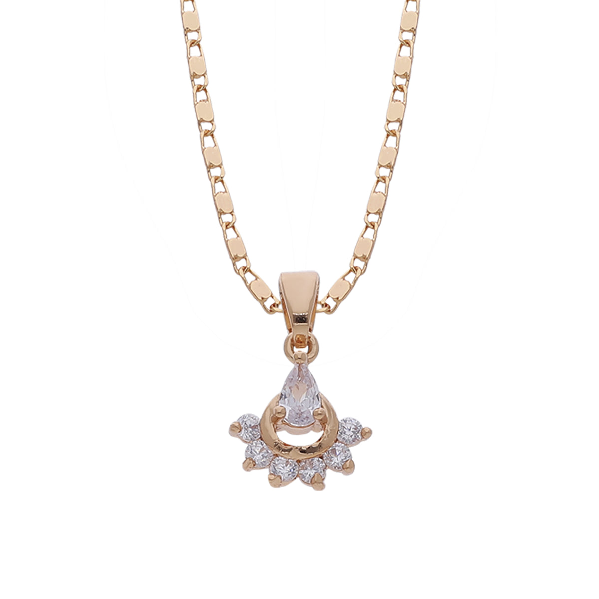 Floral Drop Necklace