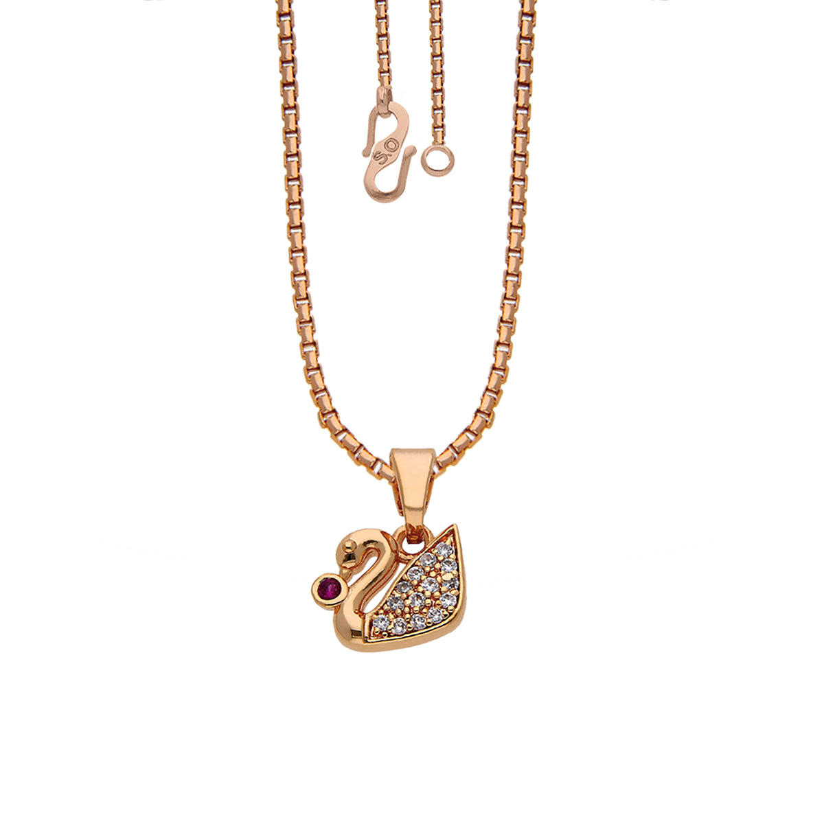 Swan Pendant Necklace