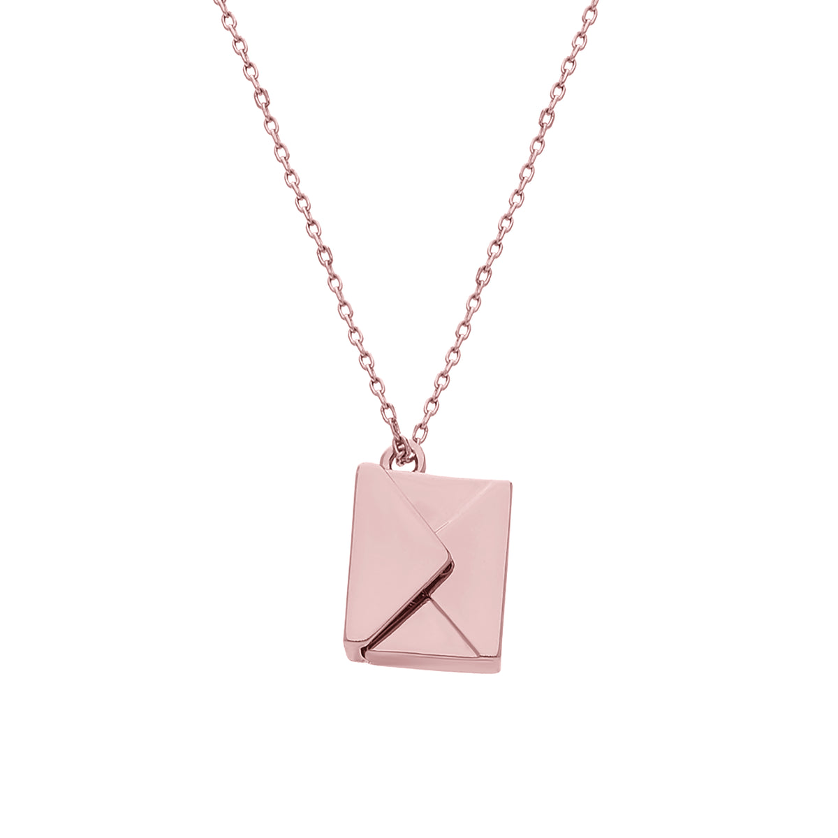 Love Letter Rose Gold Necklace