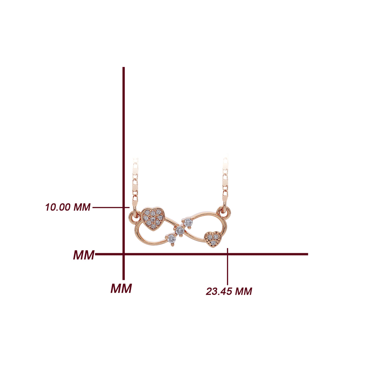 Infinity Heart Necklace