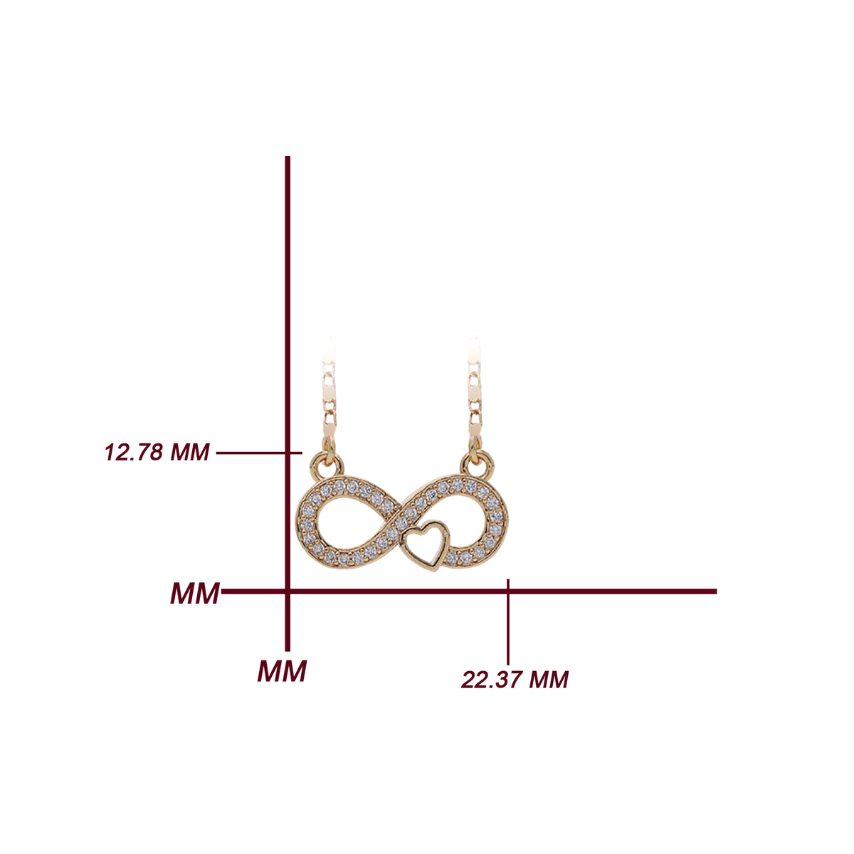 Double Heart Necklace