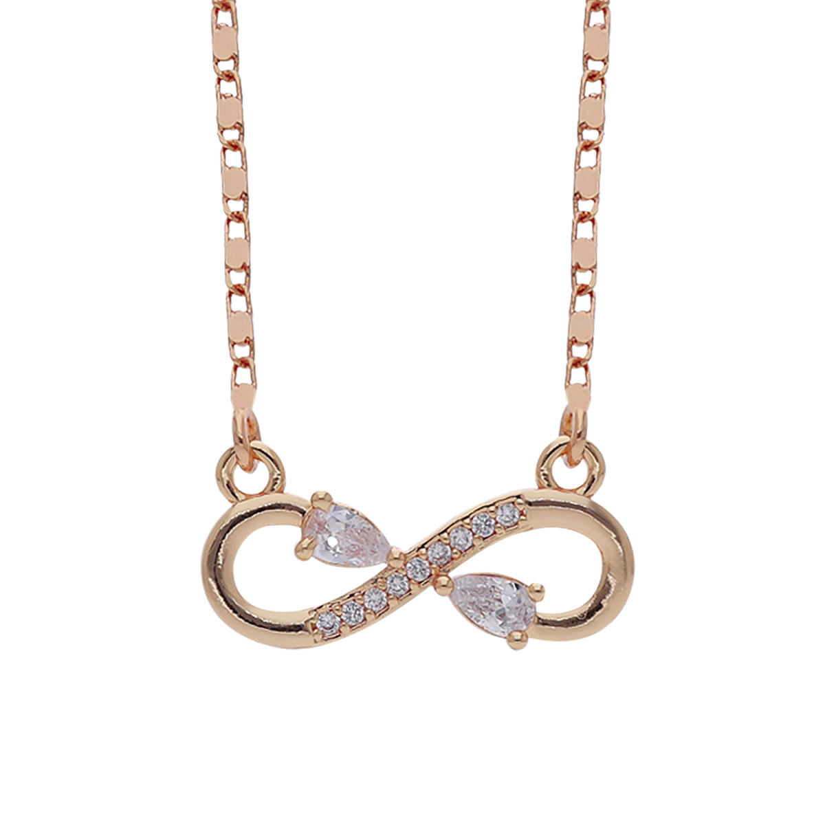 Infinity Bow Necklace