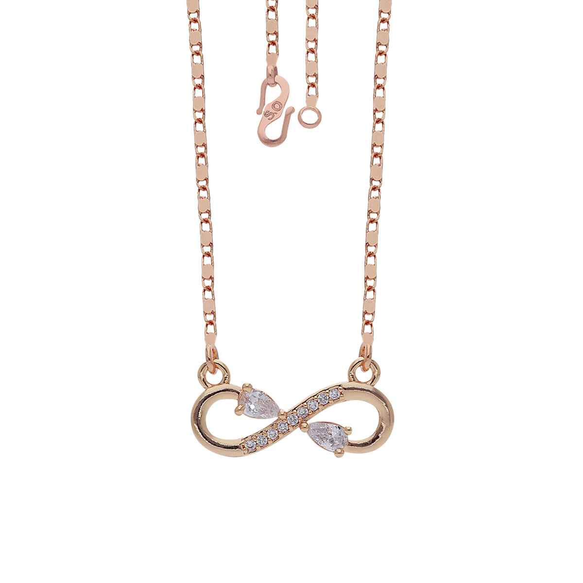 Infinity Bow Necklace