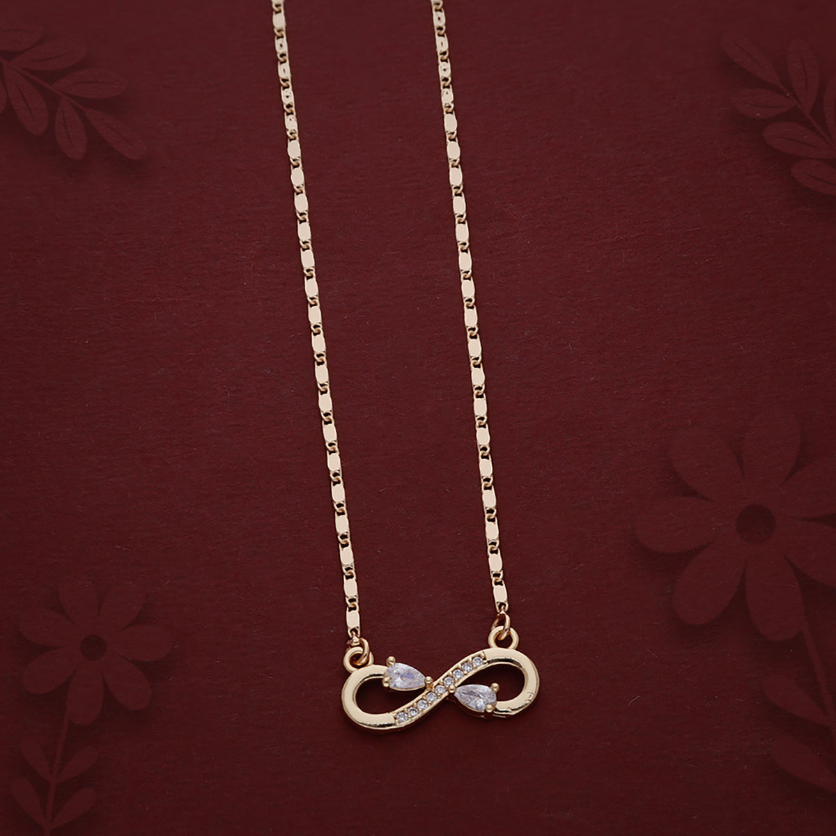 Infinity Bow Necklace
