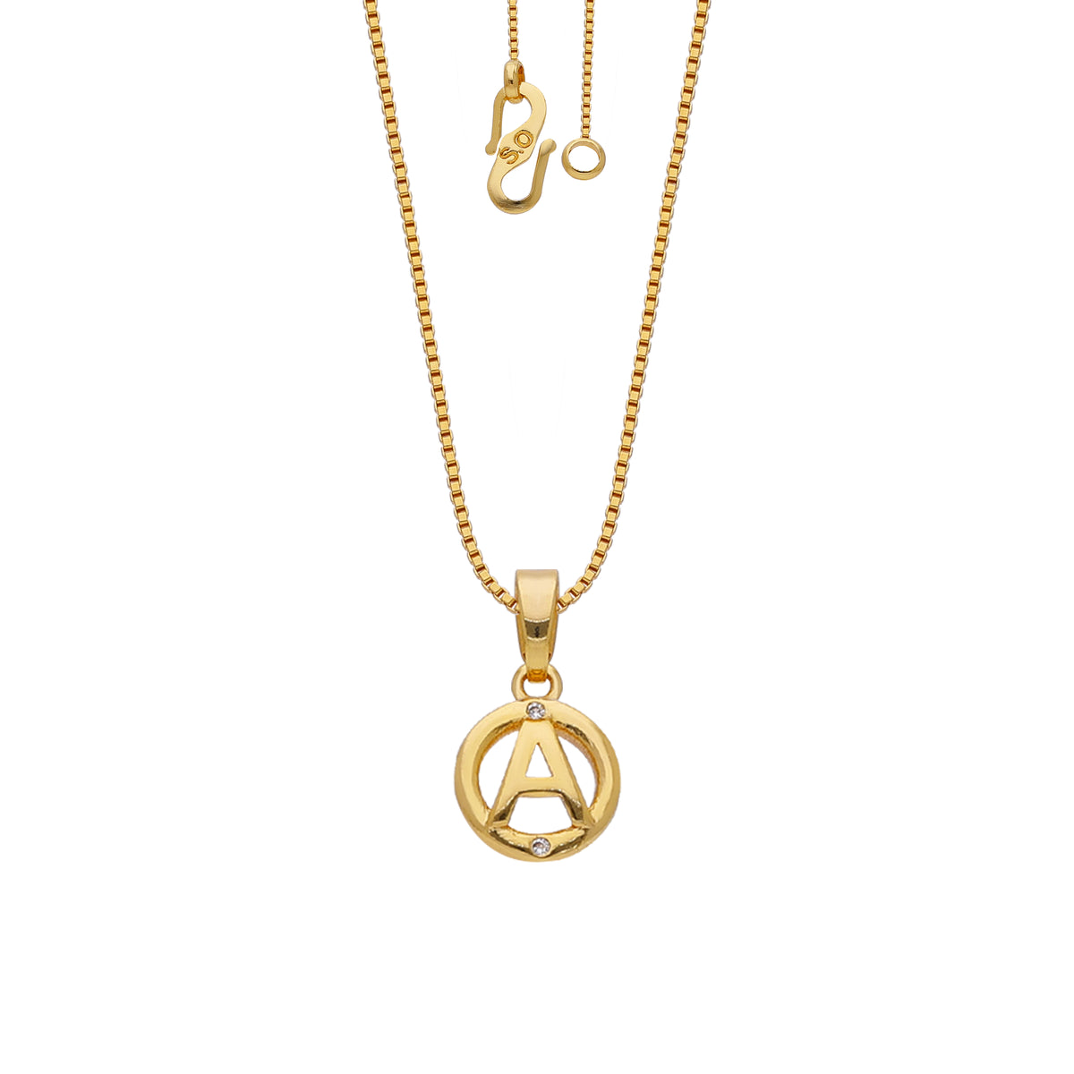 A Initial Necklace