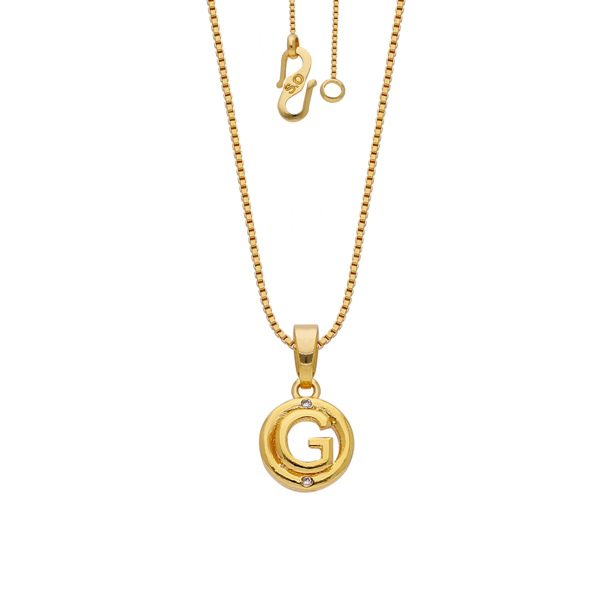G Initial Necklace