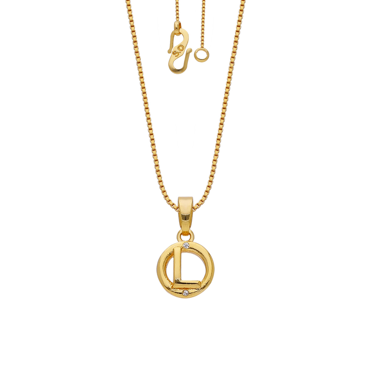 L Initial Necklace