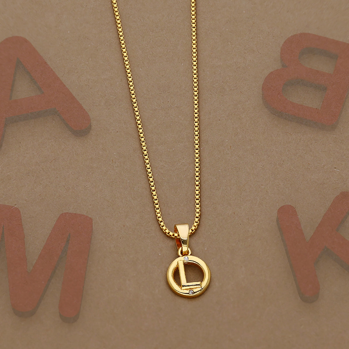 L Initial Necklace
