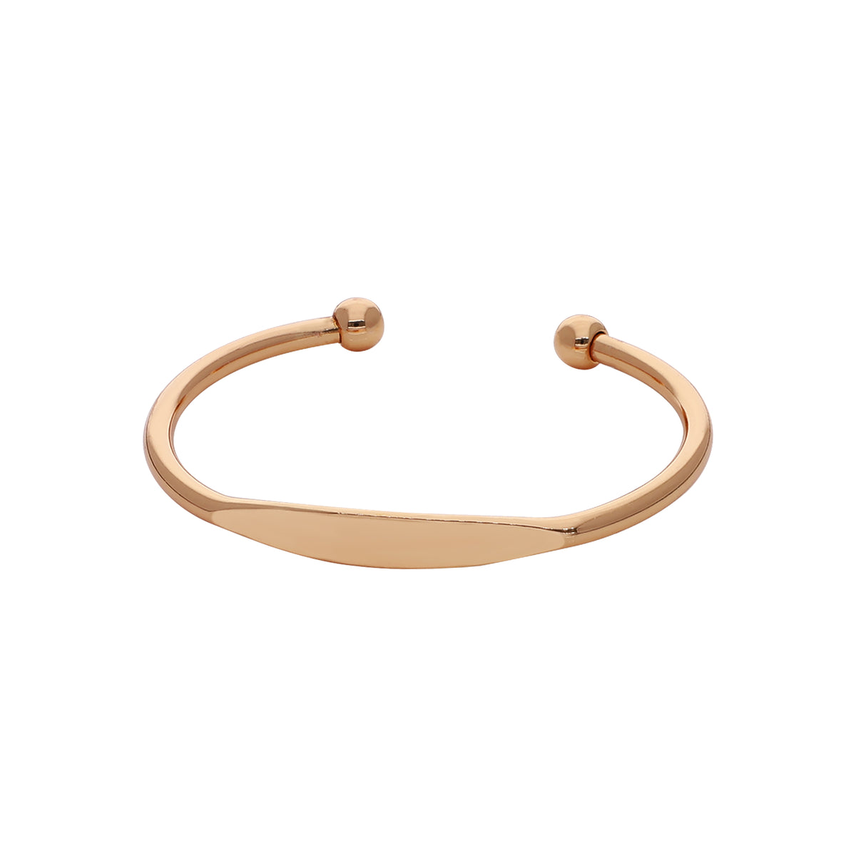 Gold Plated Dainty Kada Bracelet
