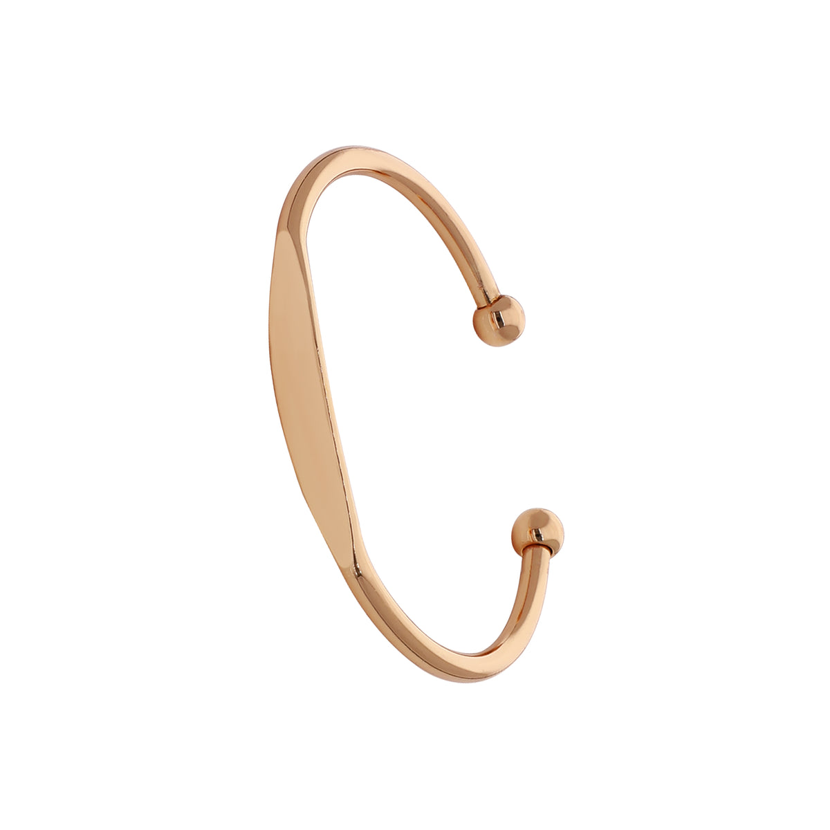Gold Plated Dainty Kada Bracelet