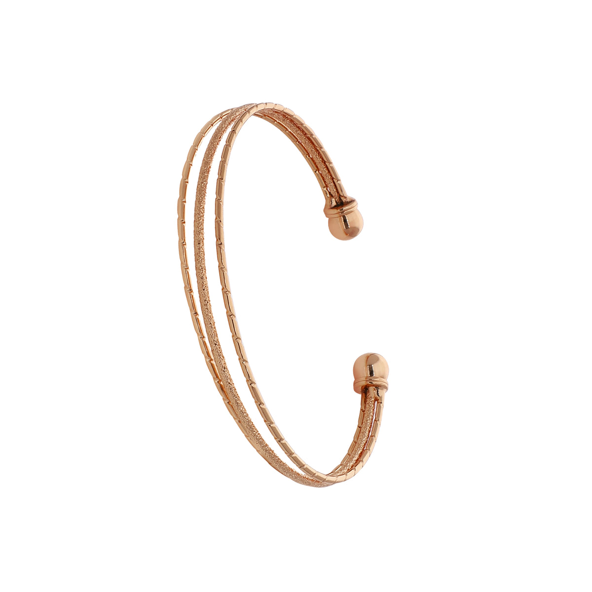 Gold Plated Delicate Kada Bracelet