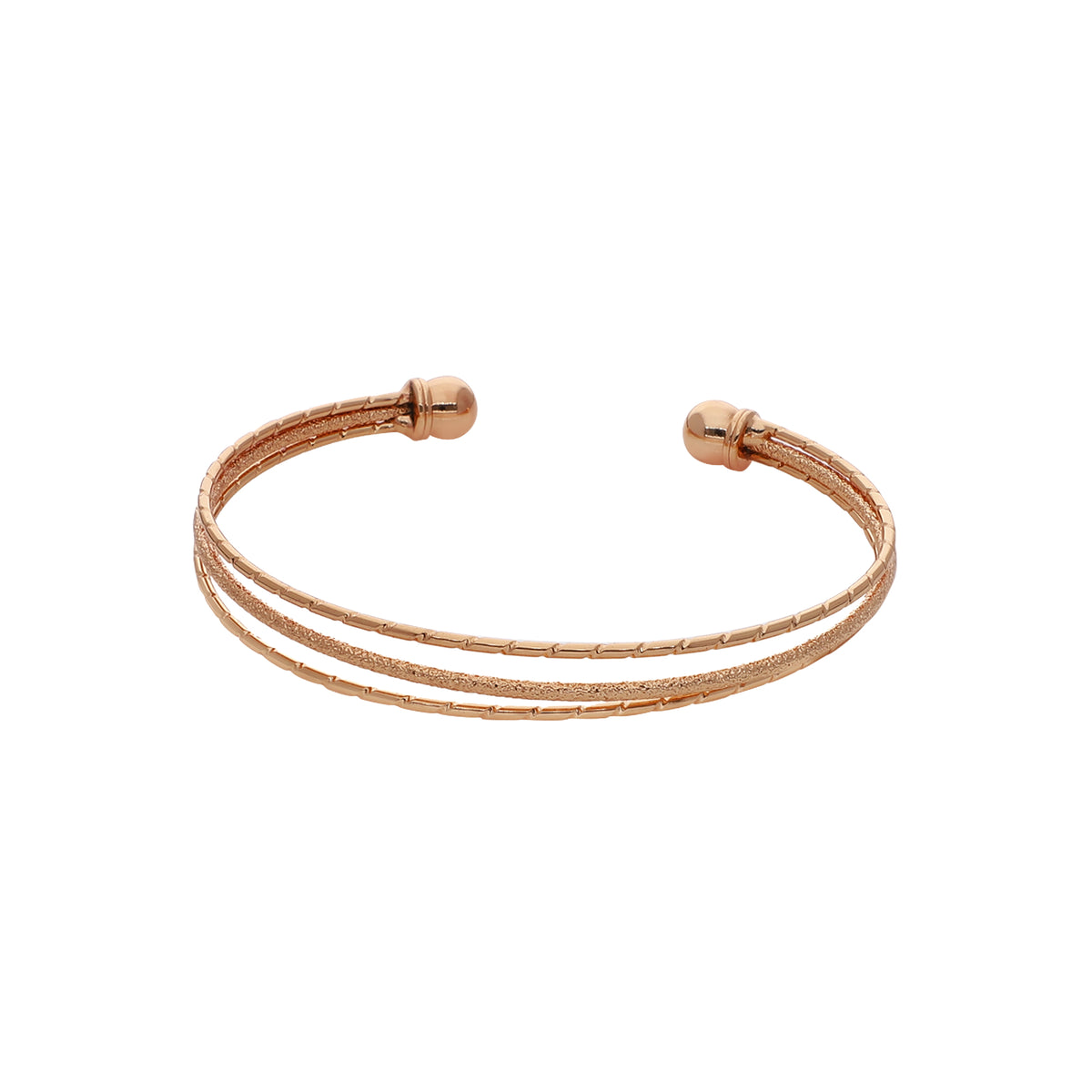 Gold Plated Delicate Kada Bracelet