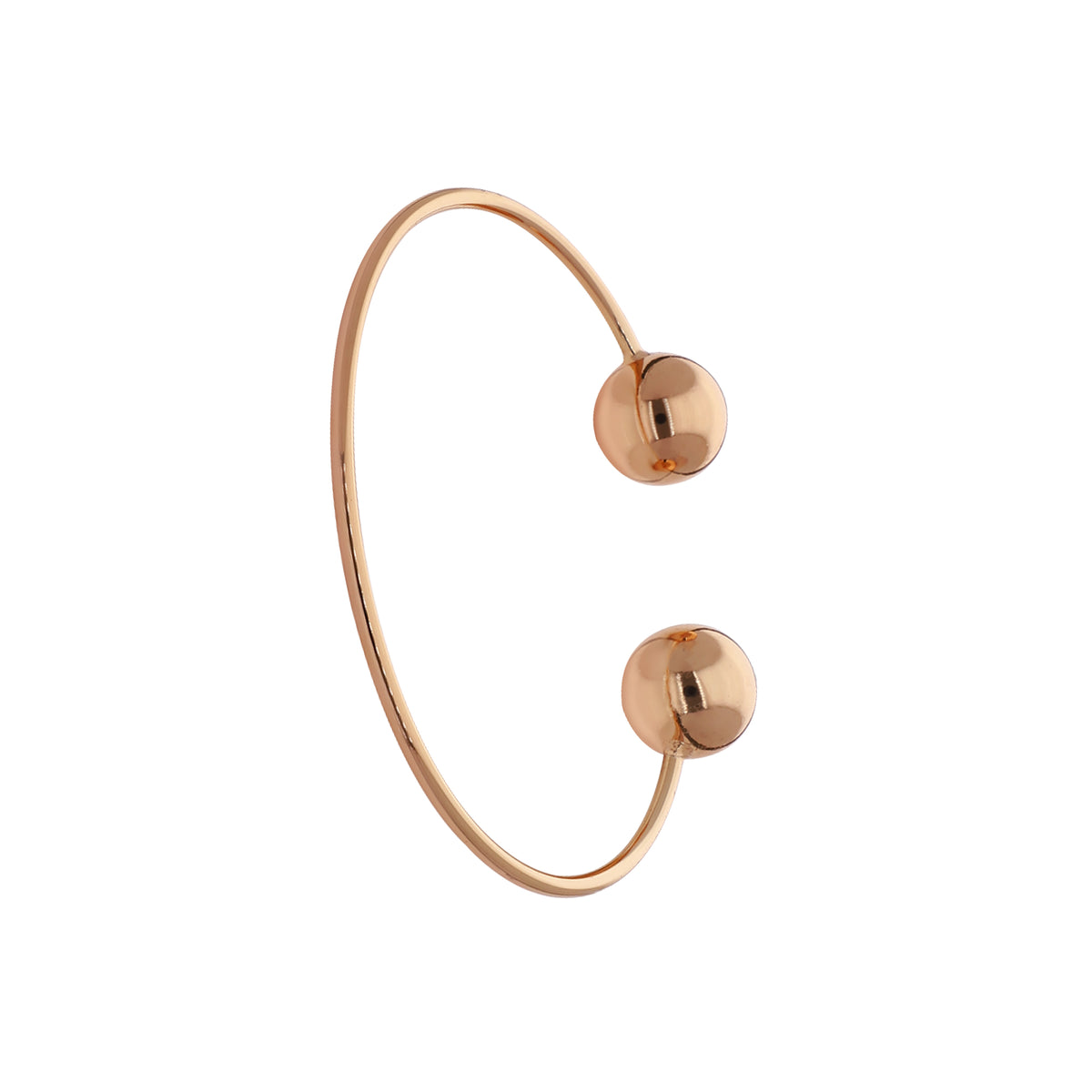 Gold Plated Statement Kada Bracelet