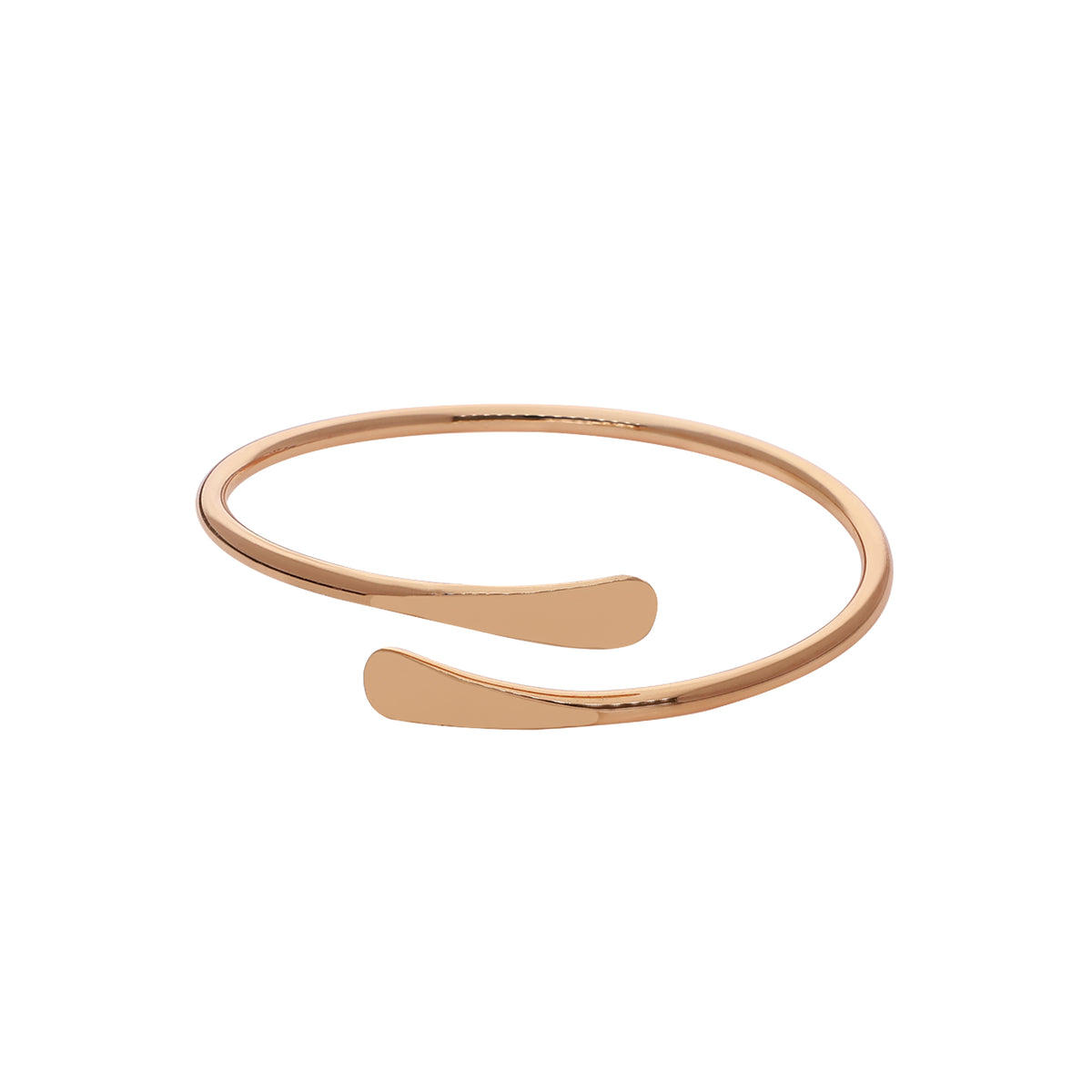 Gold Plated Modern Kada Bracelet