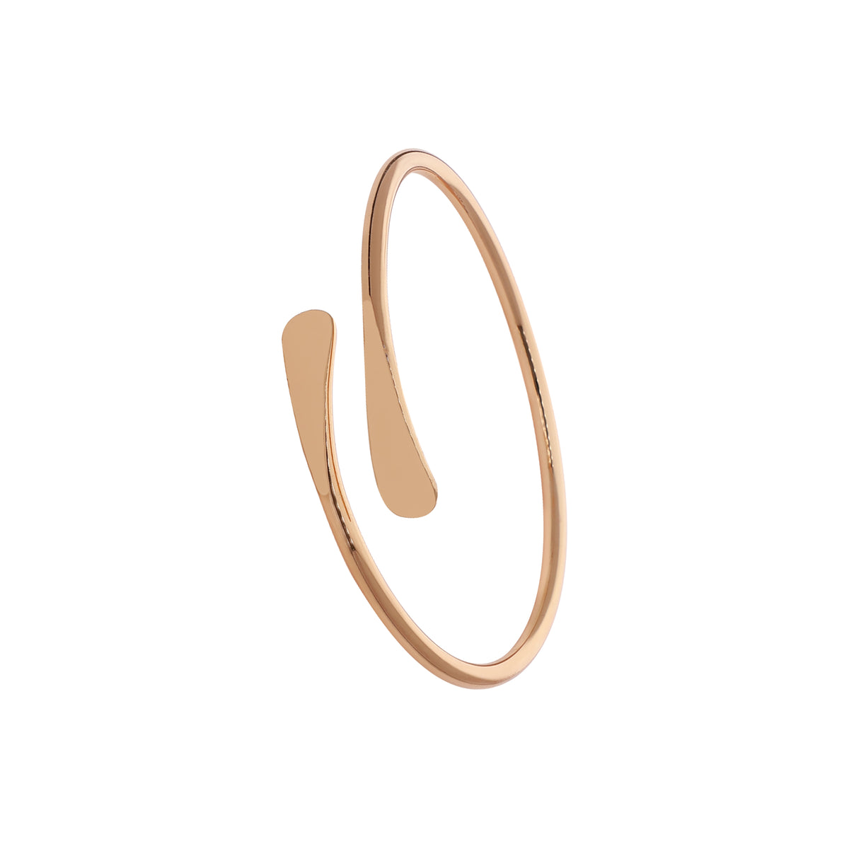 Gold Plated Modern Kada Bracelet
