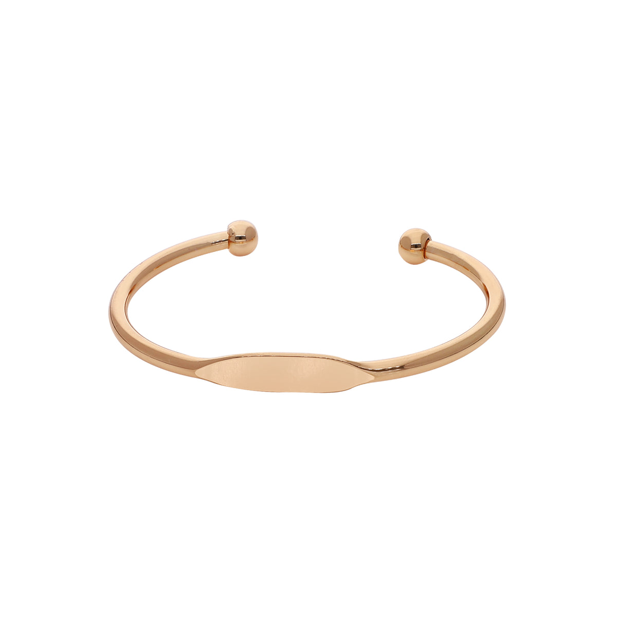 Gold Plated Chic Kada Bracelet