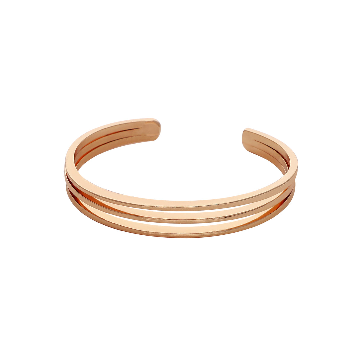 Gold Plated Dainty Kada Bracelet