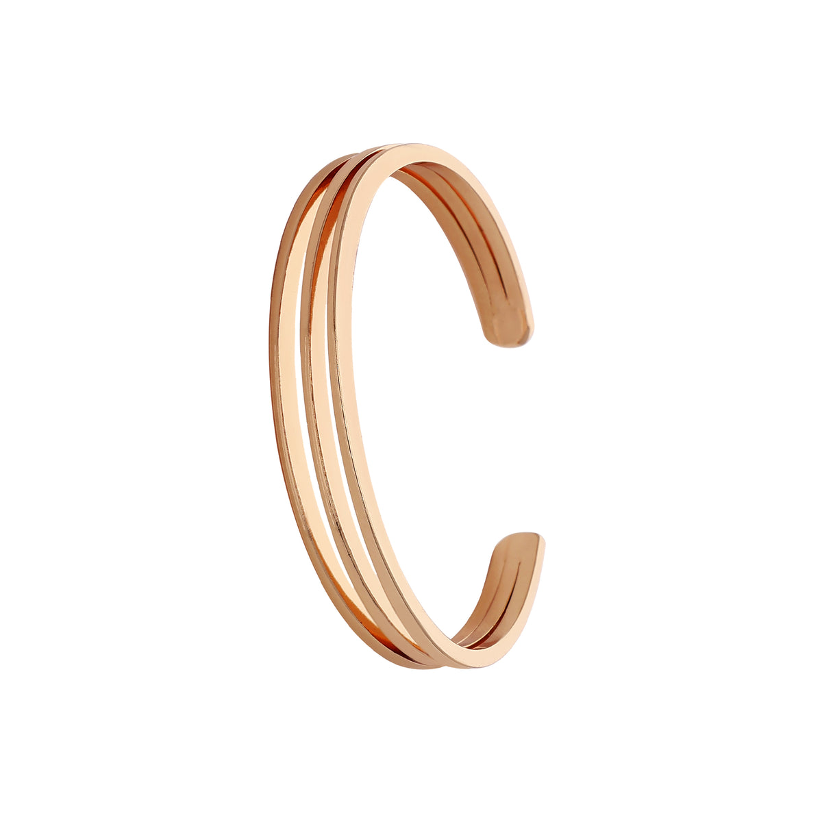 Gold Plated Dainty Kada Bracelet