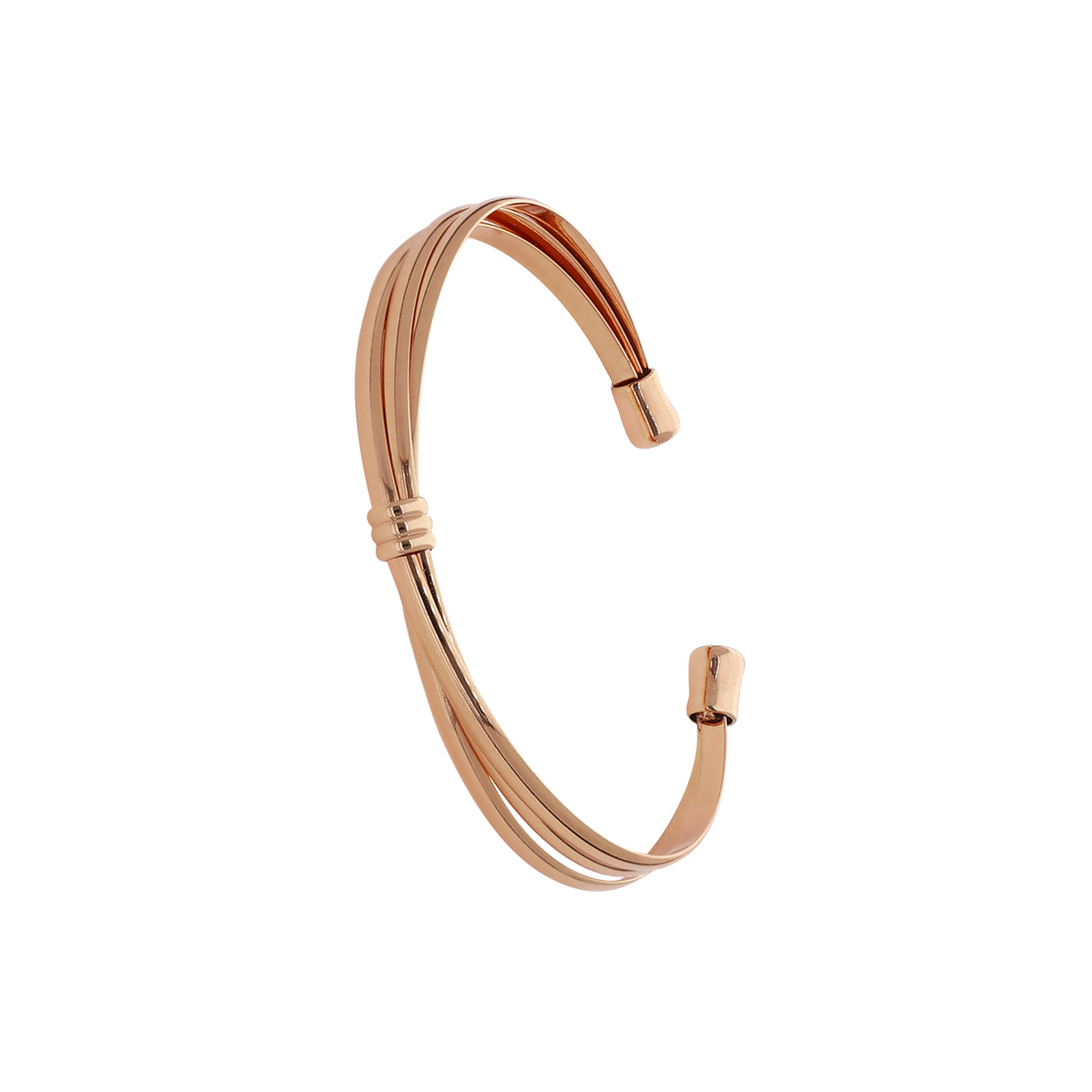 Gold Plated Chic Kada Bracelet