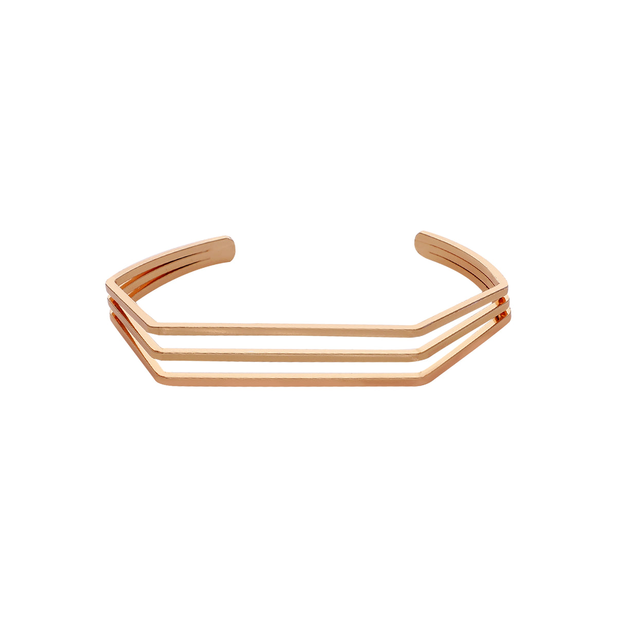 Gold Plated Delicate Kada Bracelet