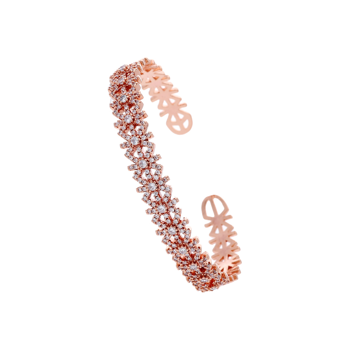 Floral Crystal Bracelet