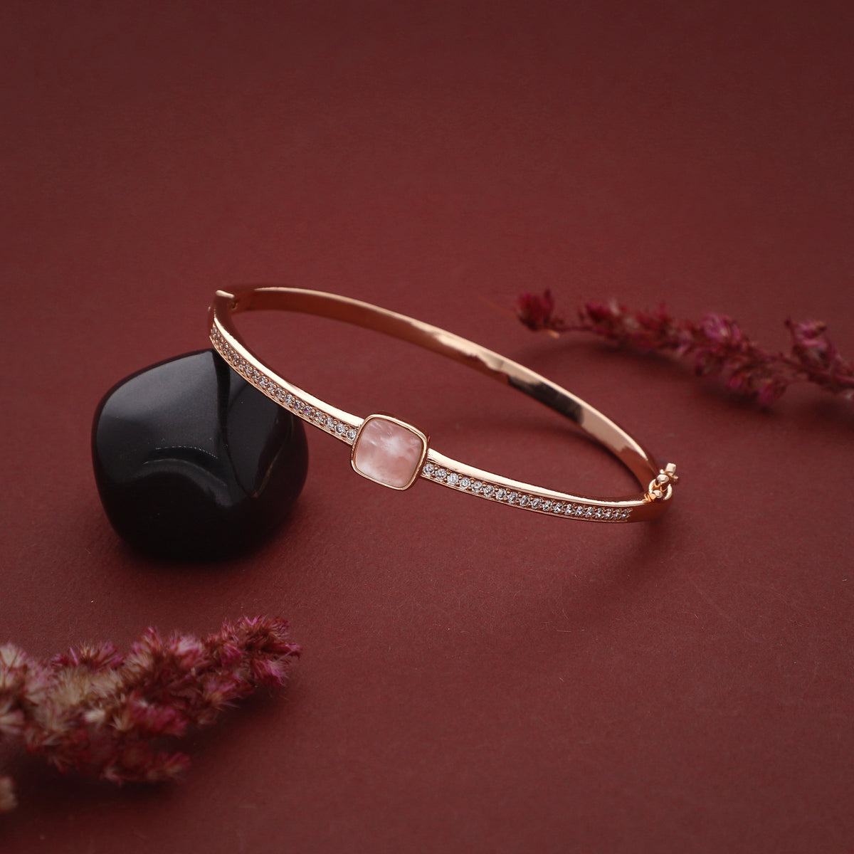 White Stone Bracelet