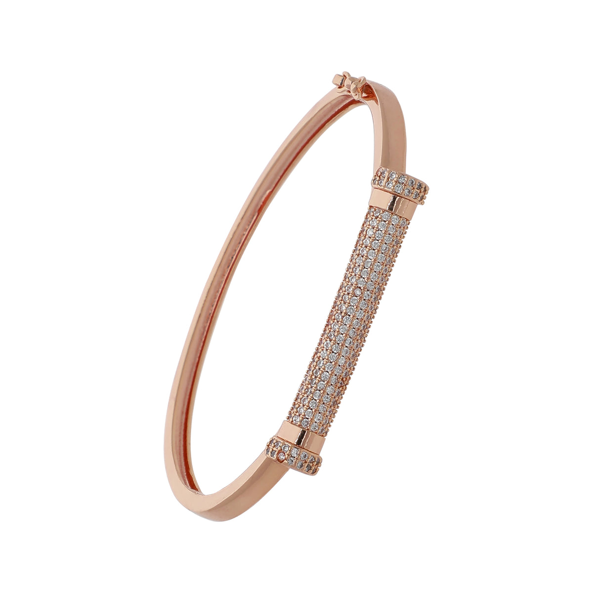 Gold Plated Dainty Kada Bracelet