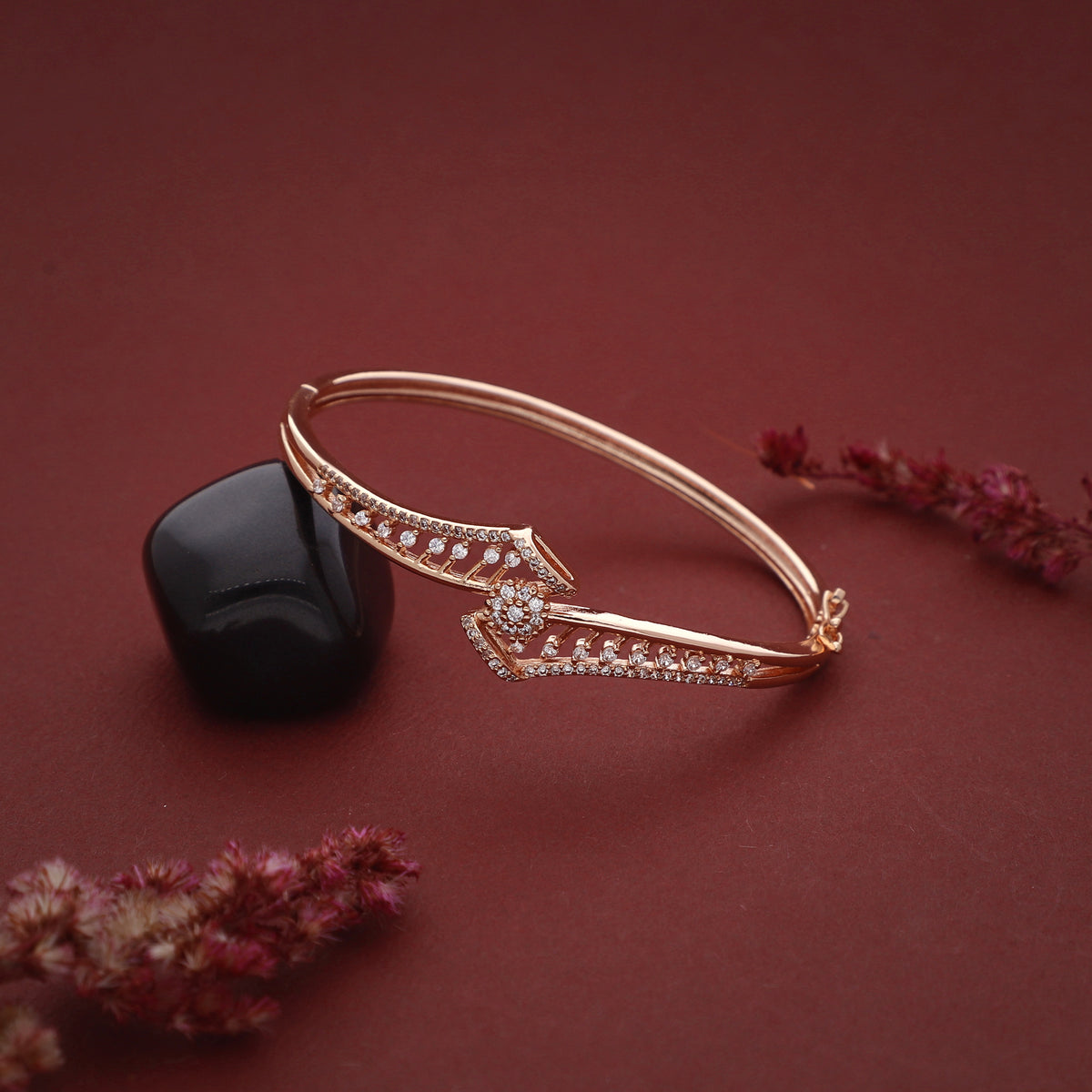 Leaf Crystal Bracelet