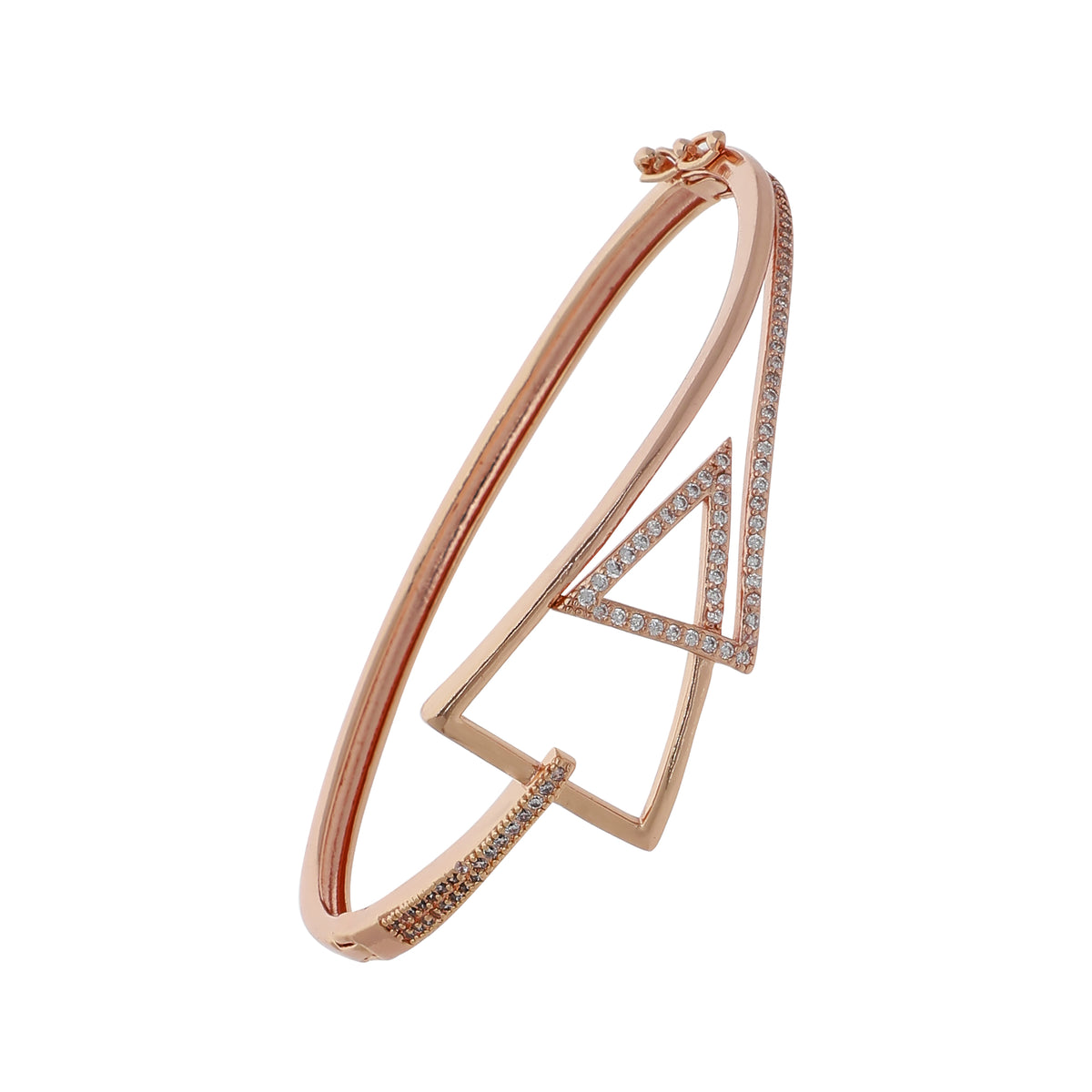 Gold Plated Chic Kada Bracelet