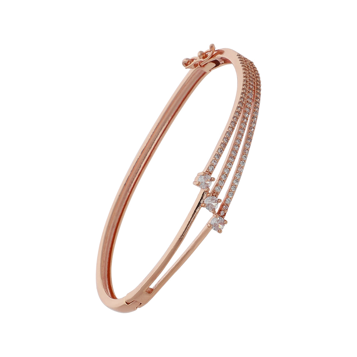 Gold Plated Delicate Kada Bracelet