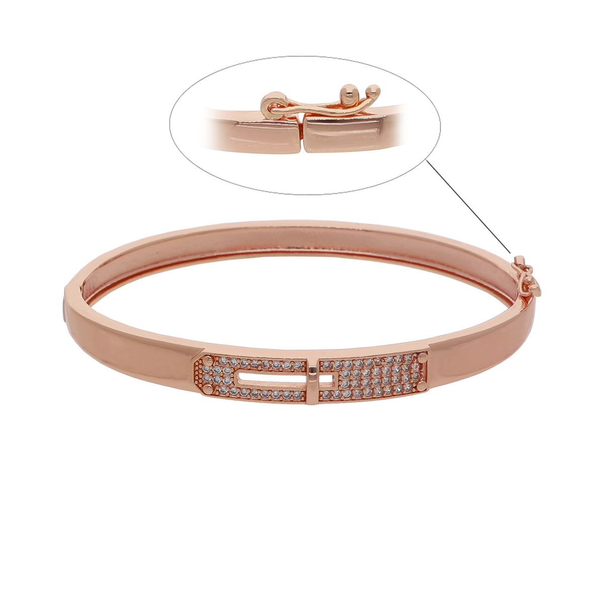 Gold Plated Festive Kada Bracelet